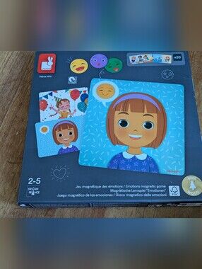 Janod brand - Kids Magnetic Emotions Game